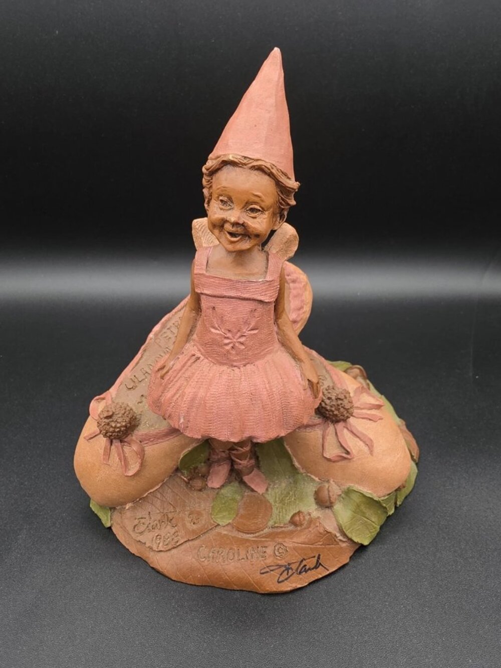 Tom Clark Statue- Fairy With Ballerina Slippers Caroline 1988 - 7.5”